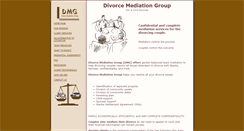 Desktop Screenshot of divorcemediationgroup.com